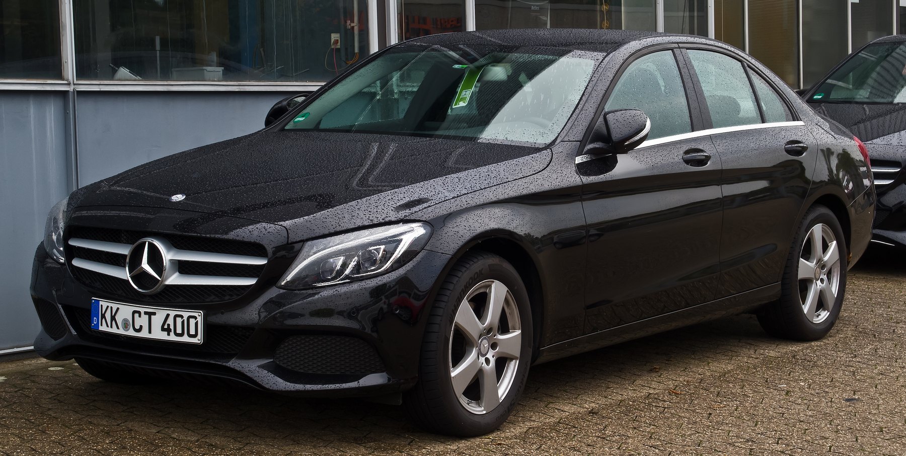 2015 Mercedes C200d W205 makyaj öncesi önden görünüm