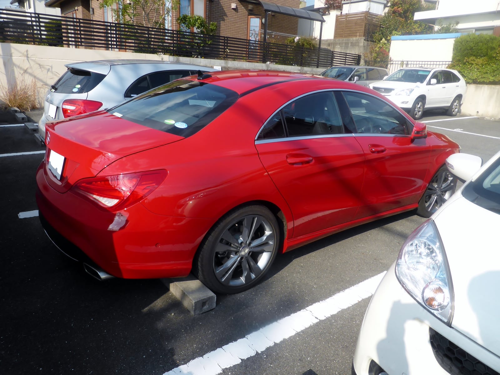 Mercedes-Benz CLA C117 arka görünümü