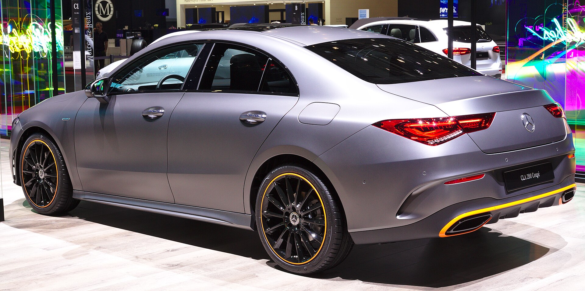 Mercedes CLA 200 C118 arka yan görünüm