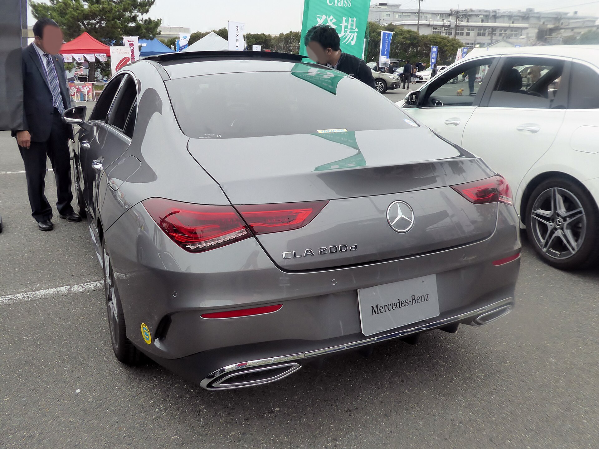 Mercedes CLA 200 d C118 arka görünüm