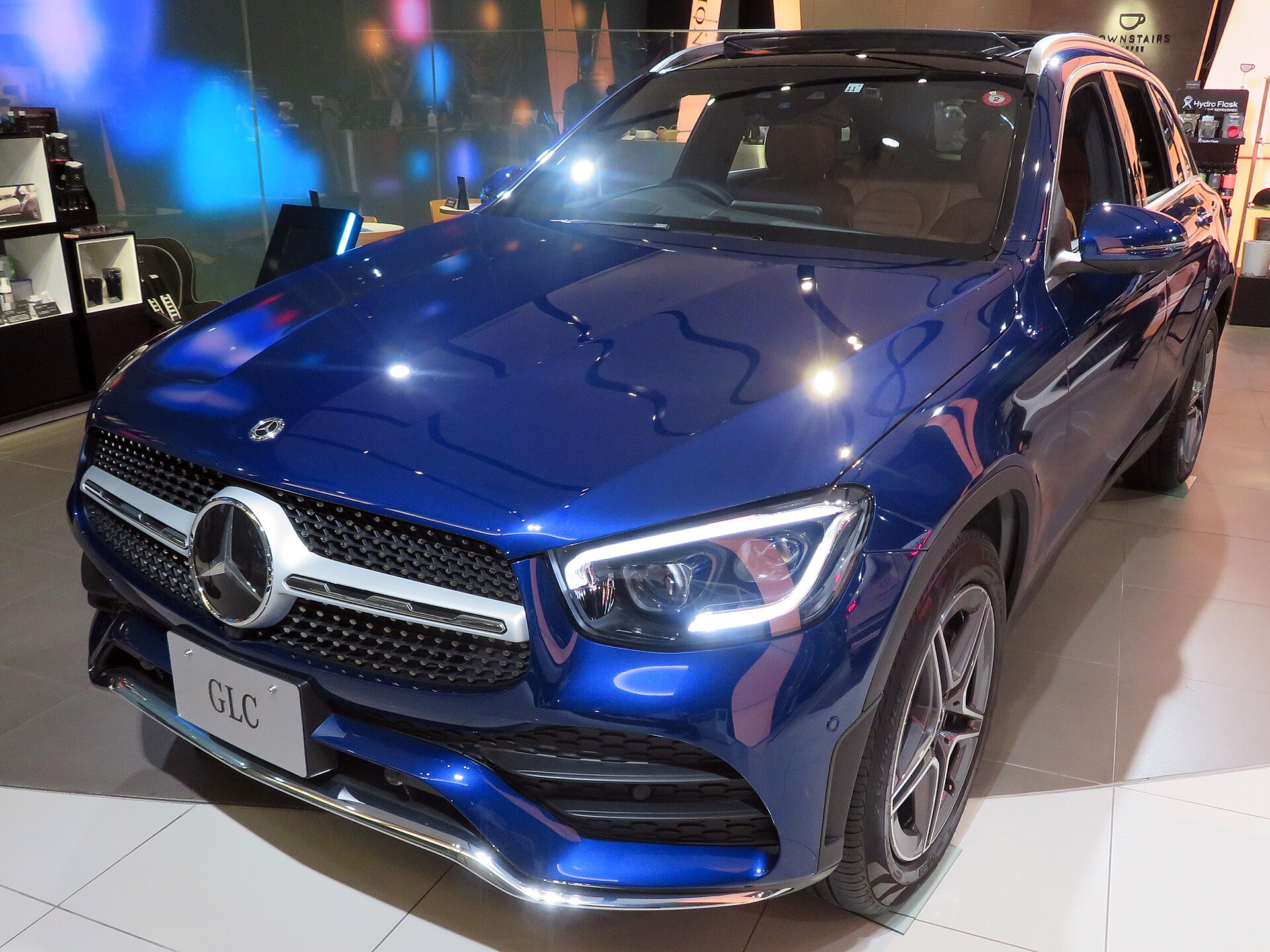 Mercedes GLC X253 makyajlı kasa önden görünüm