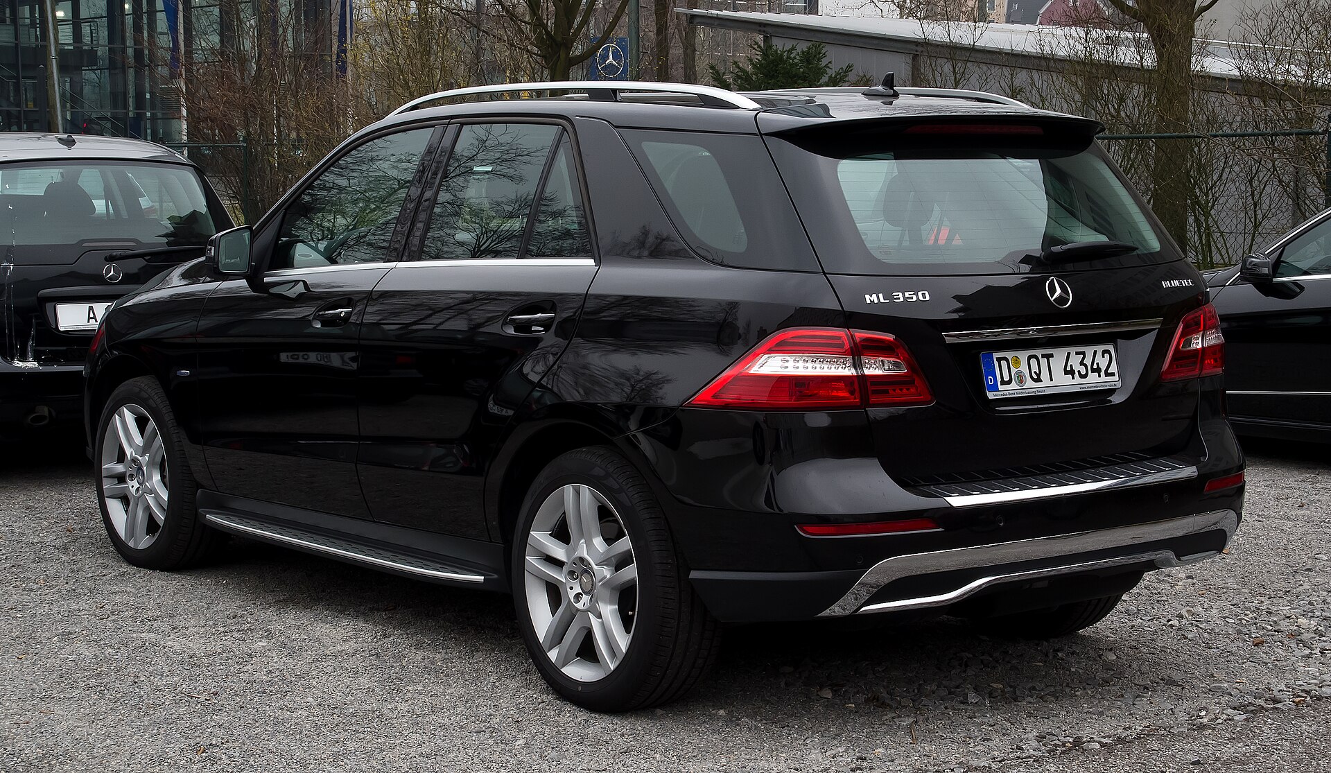 Mercedes-Benz ML W166 arka görünümü