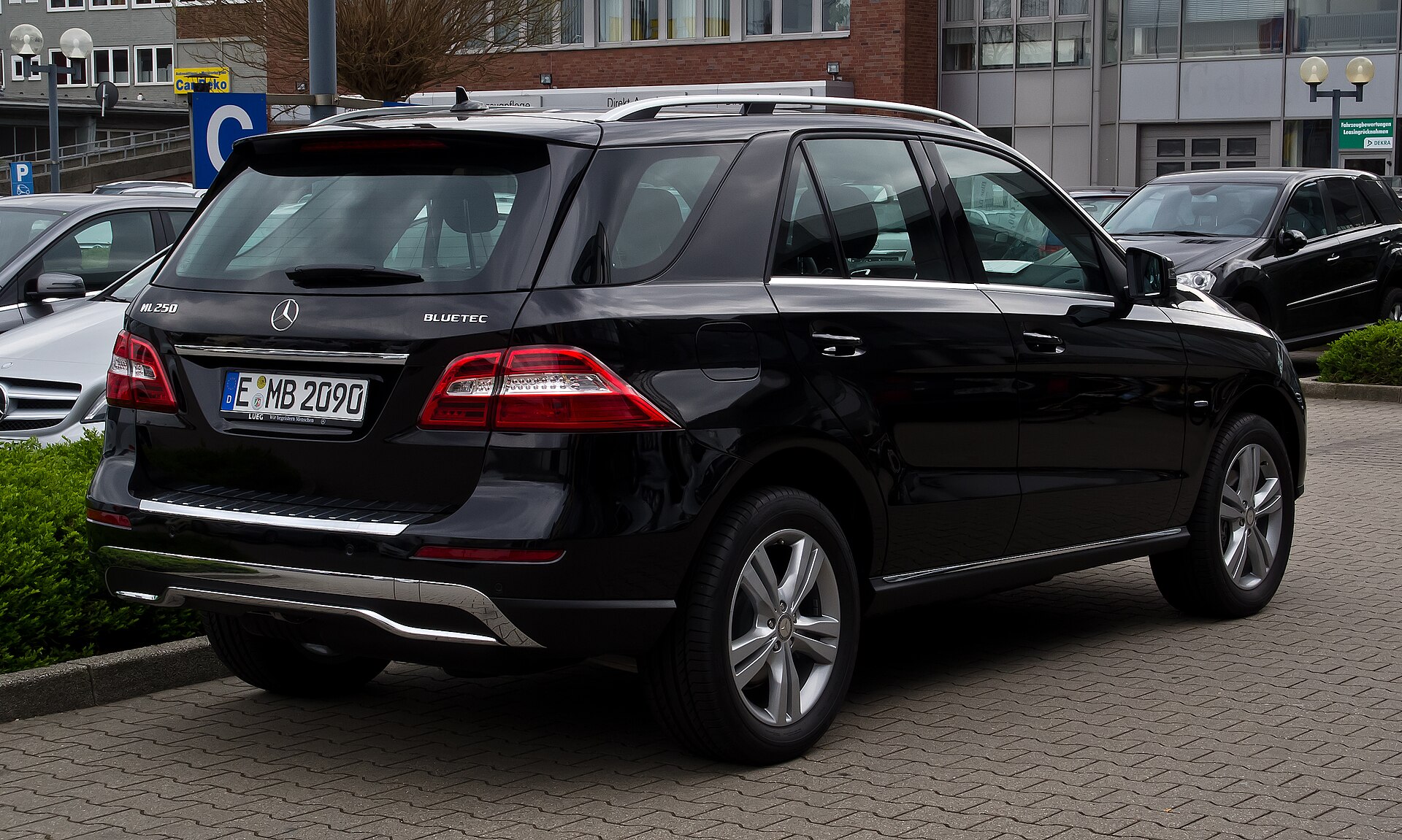 Mercedes-Benz ML 250 BlueTEC W166 arka bölüm