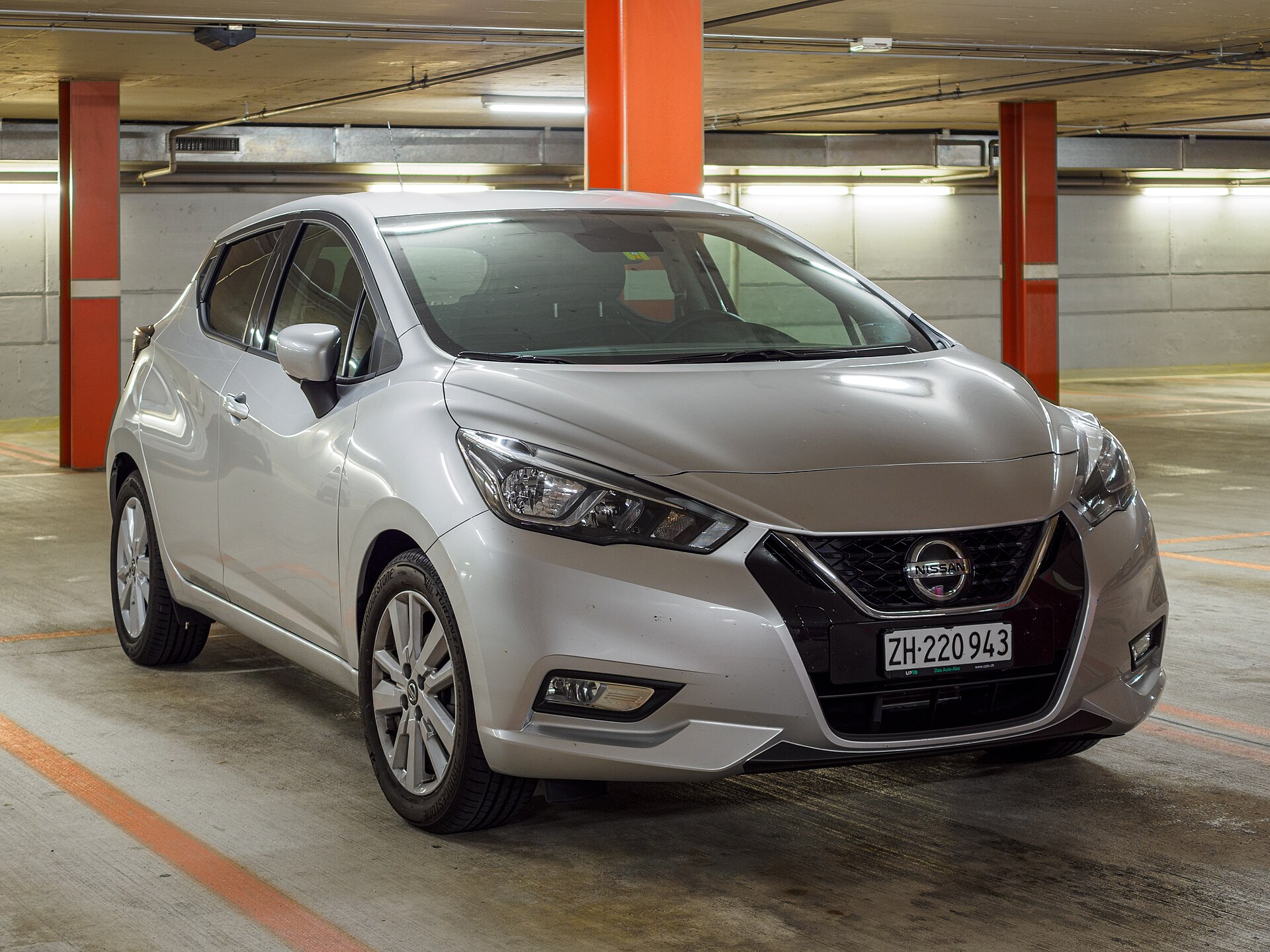 2020 Nissan Micra K14 Acenta kapalı otoparkta