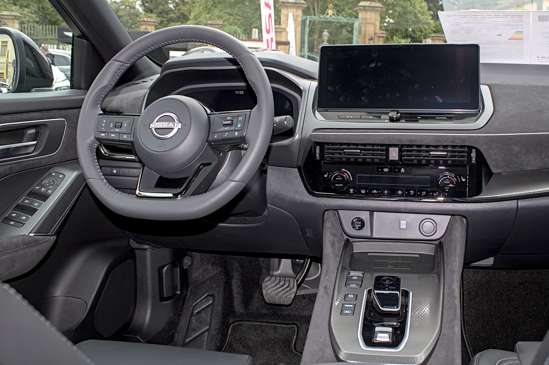 Nissan Qashqai J12 iç mekânı