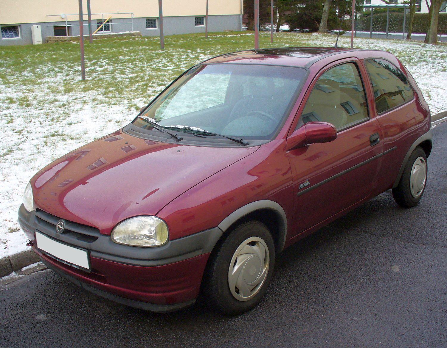 Makyajsız Opel Corsa B 1.4 Atlanta