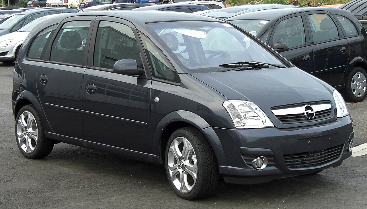 Makyajlı Opel Meriva A 1.7 CDTI ön görünüş