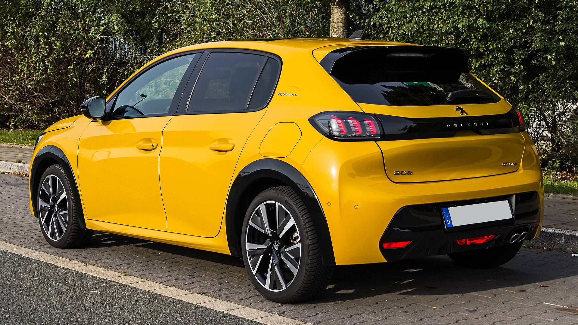 Peugeot 208 P21 arka tasarımı