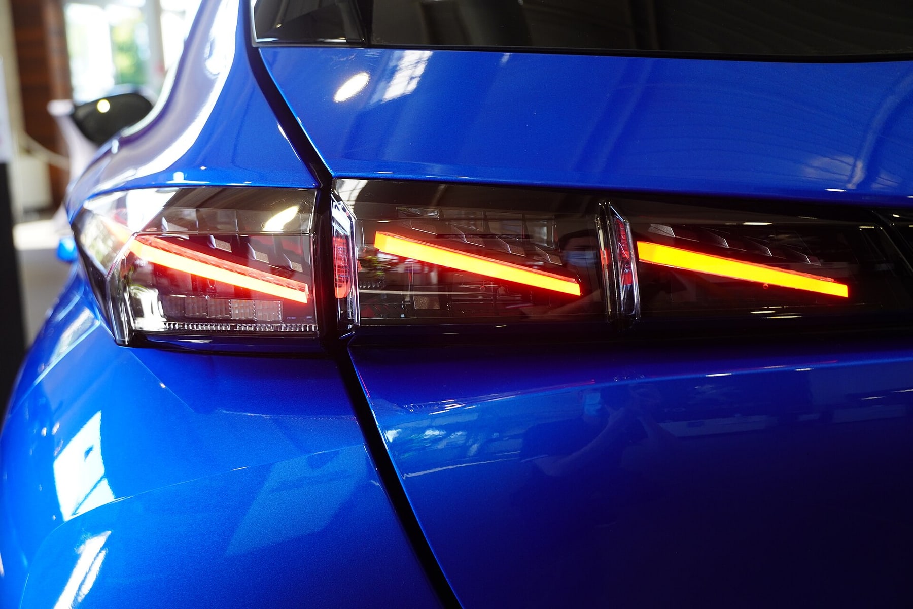Peugeot 308 P5 LED arka stop detayı