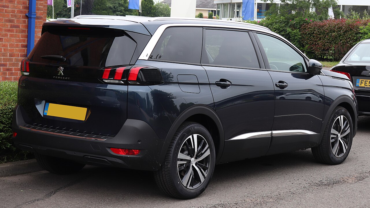 2018 Peugeot 5008 Allure P87 arka görünüş