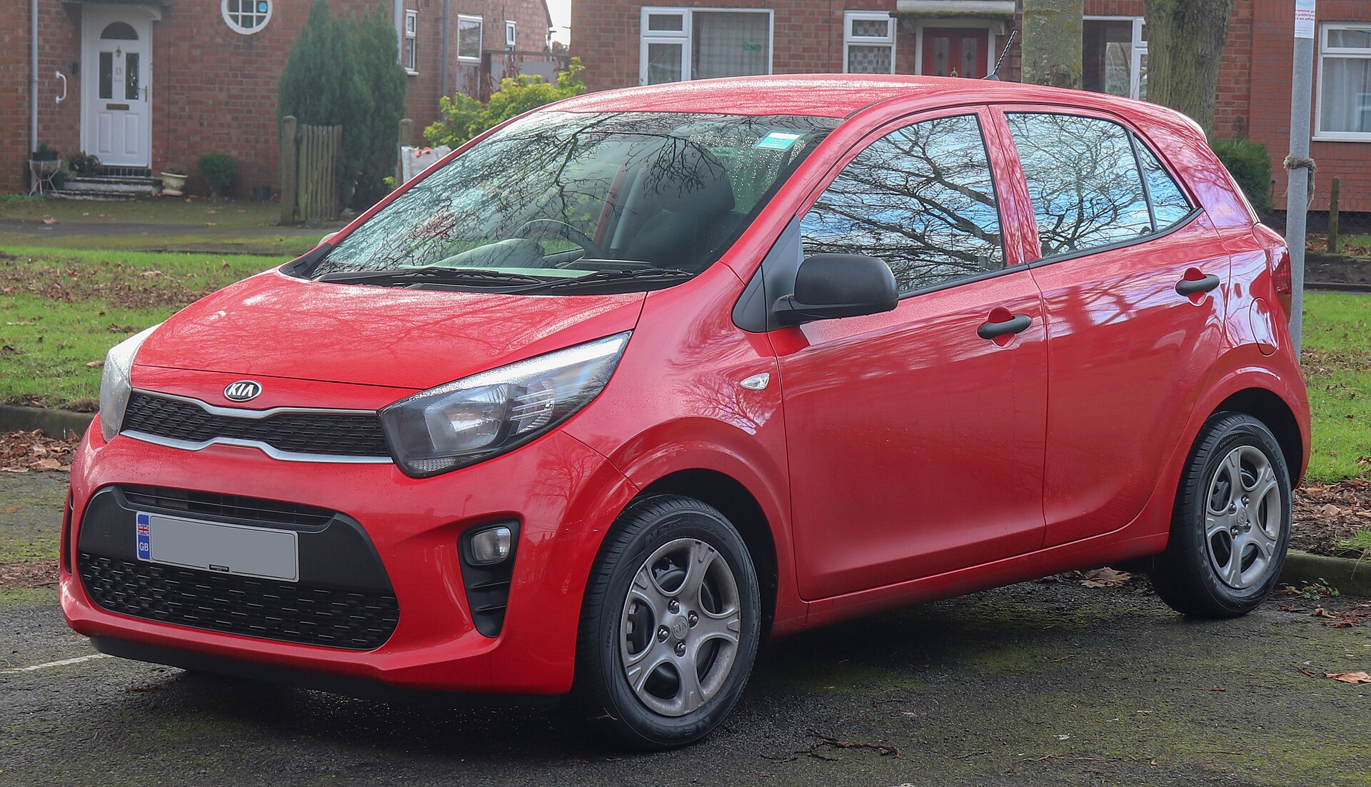 Kırmızı 2018 Kia Picanto JA önden görünüm