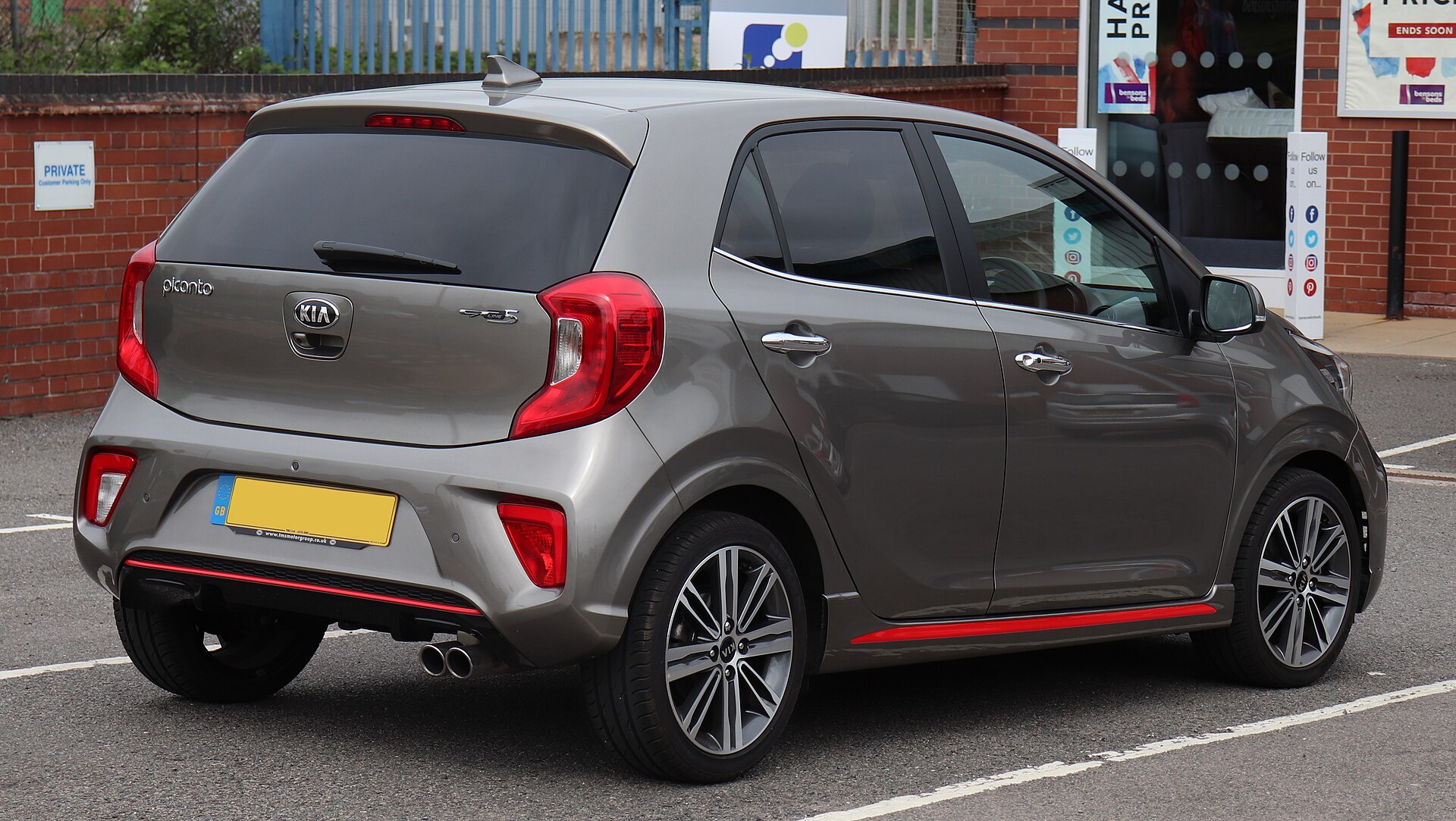 Kia Picanto JA GT-Line S arka görünüm