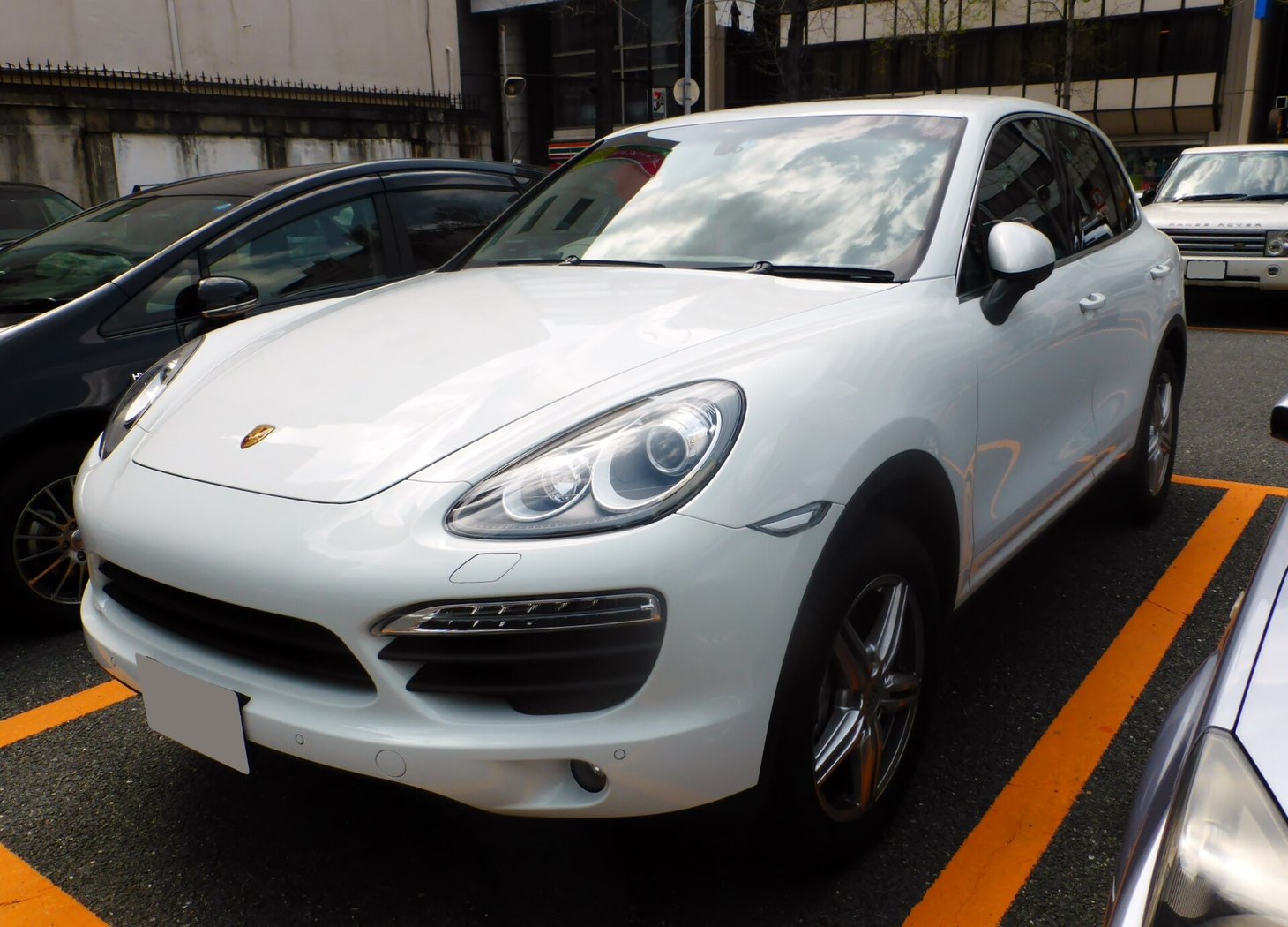 Porsche Cayenne 958 S önden görünüm