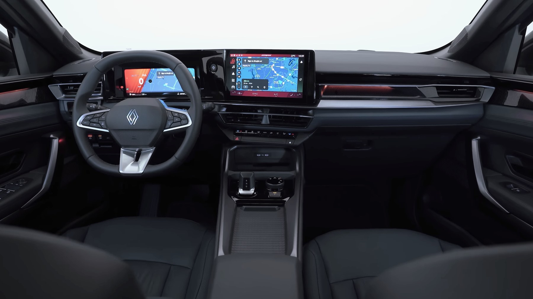 Renault Boreal iç mekân genel görünüm