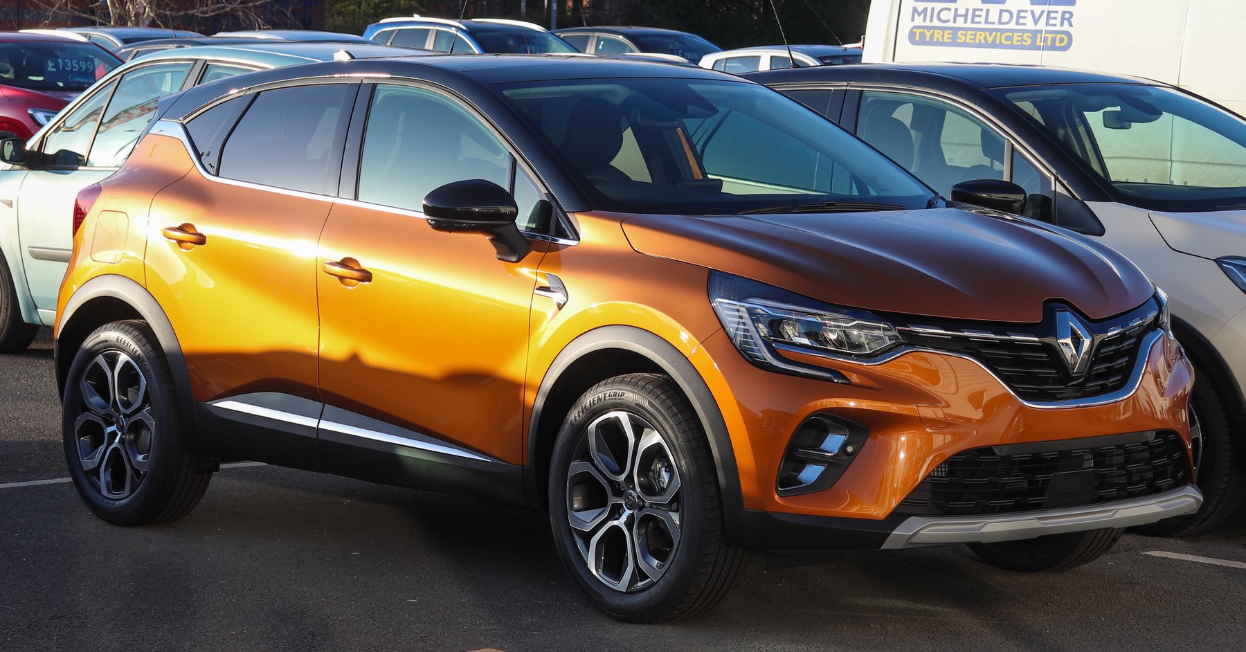 Renault Captur II önden görünüm