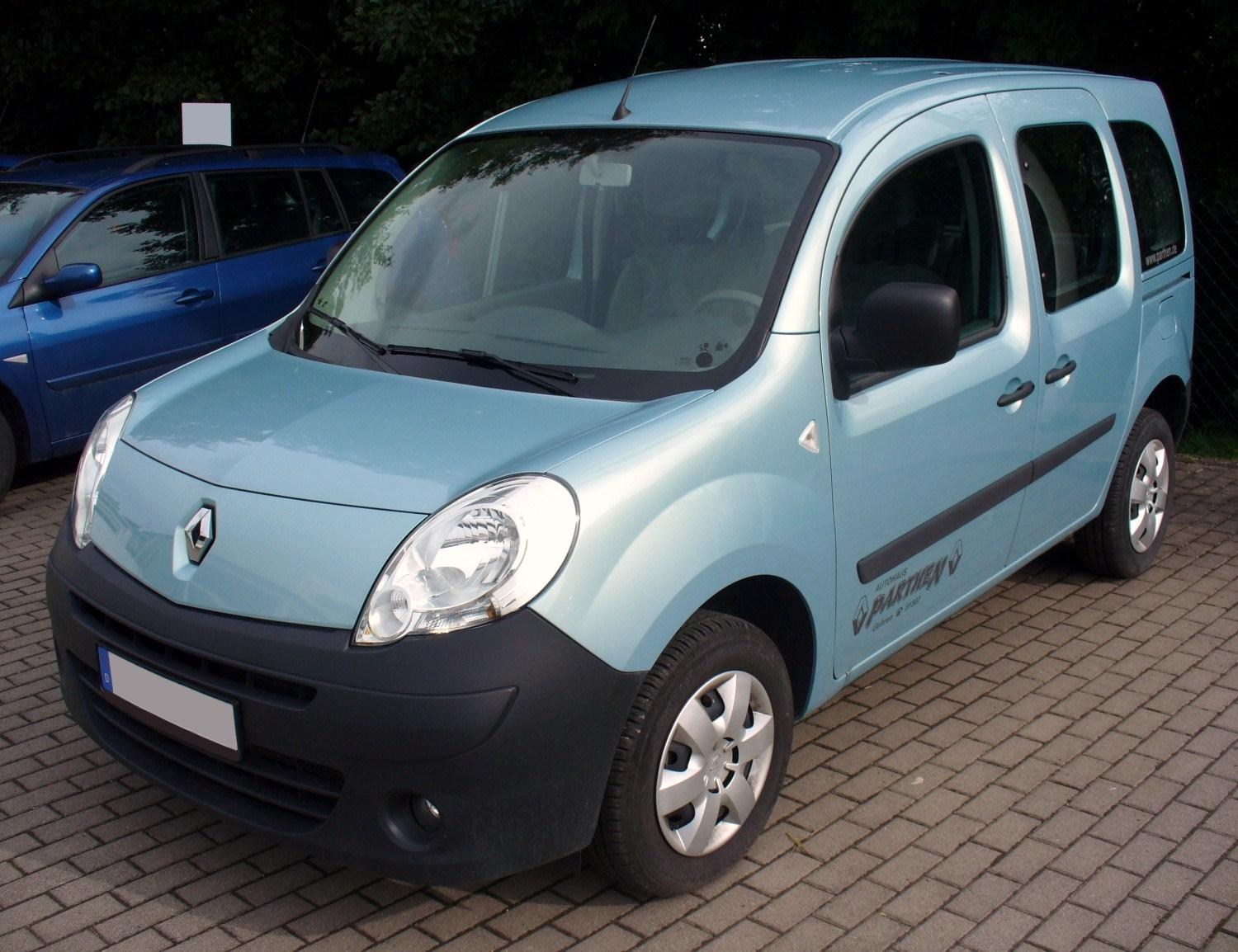 Makyaj öncesi Renault Kangoo II Multix