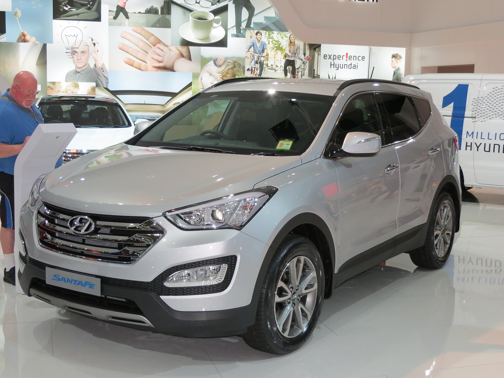 2012 Hyundai Santa Fe DM Elite önden görünüm