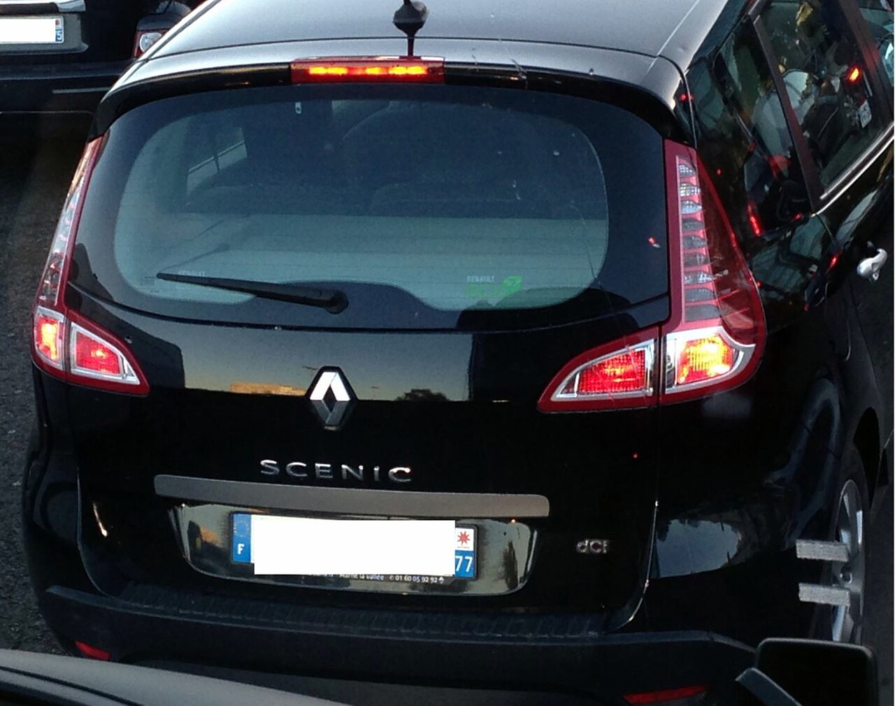 Renault Scénic III arka görünüm