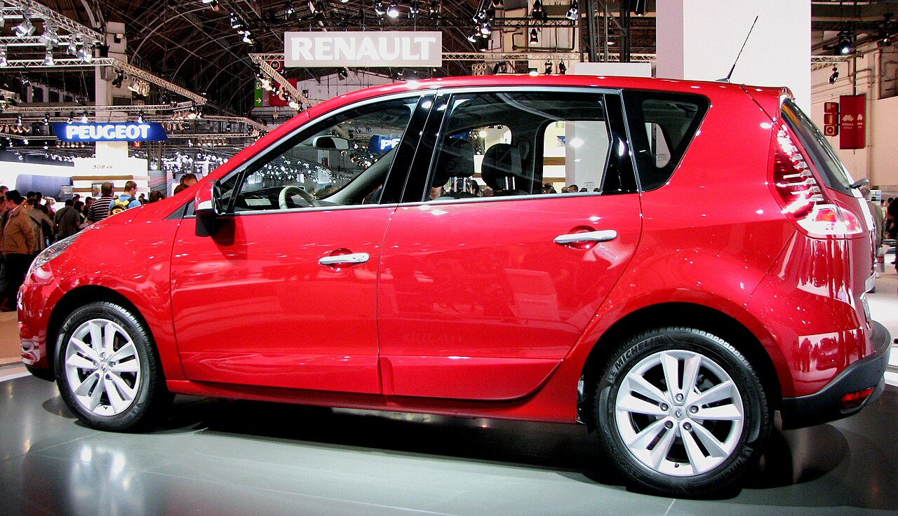 Renault Scénic III yan profil