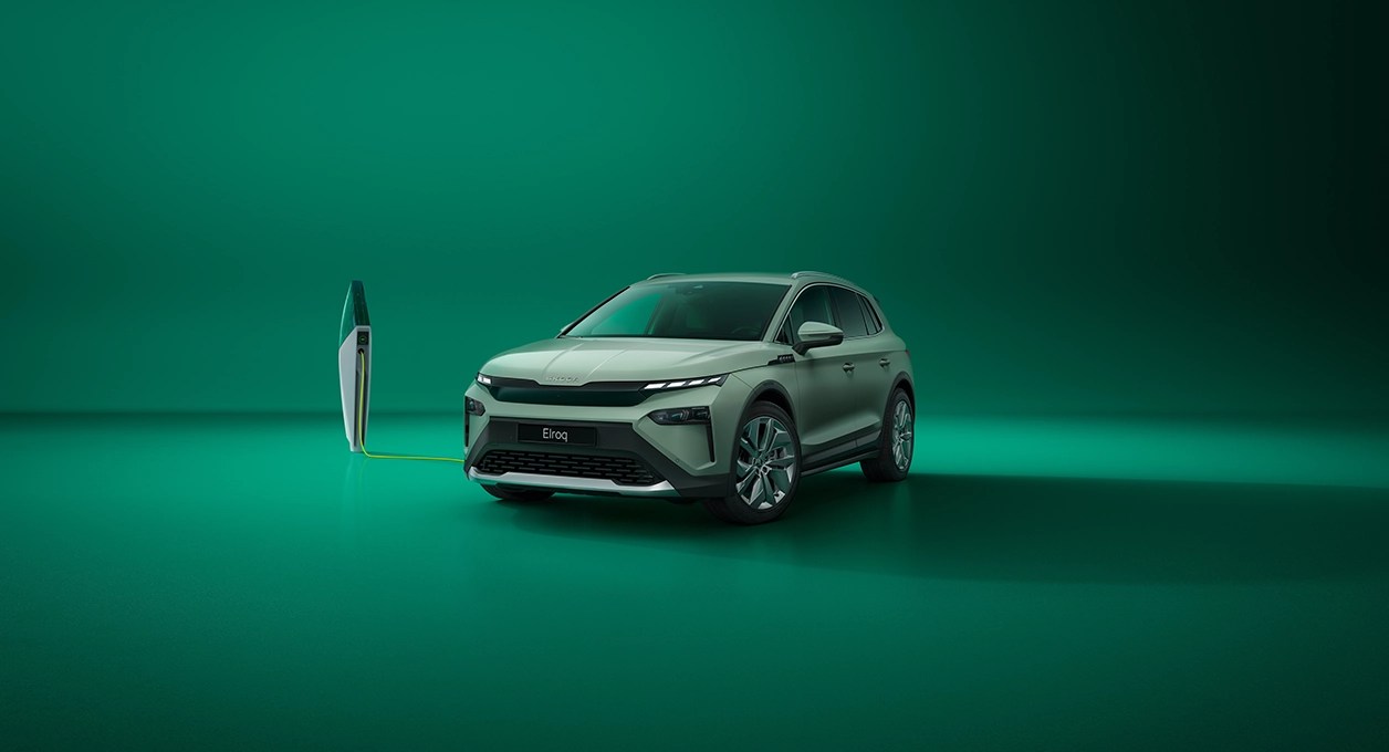 Škoda Elroq güvenlik sensörleri ve dış görünüm
