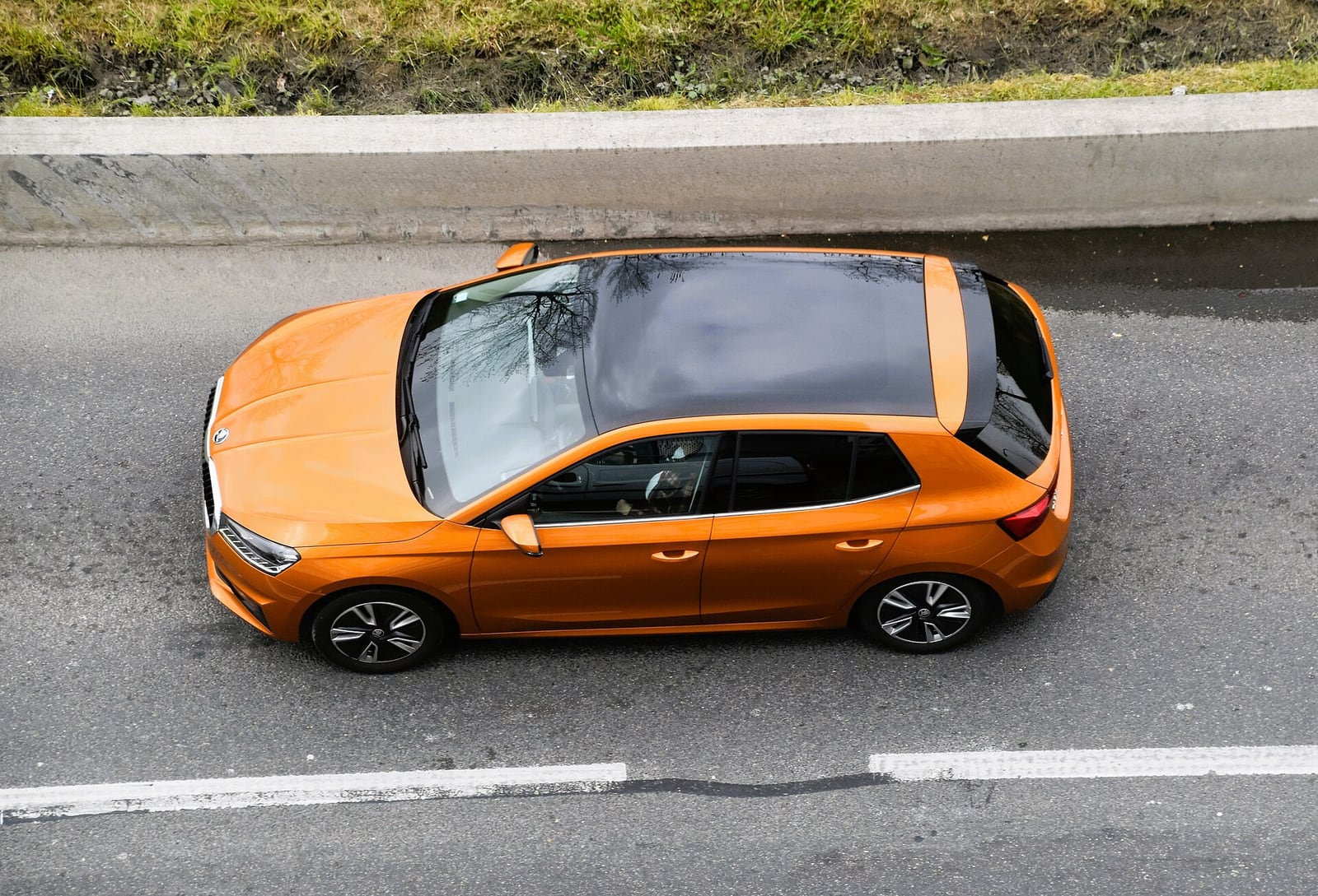 Škoda Fabia IV 1.0 TSI EVO, 2022 model yan-ön görünüş