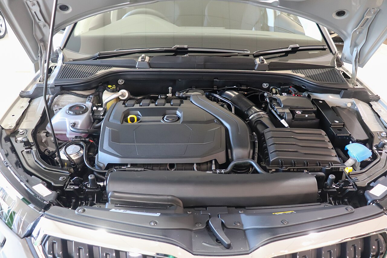 Skoda Kamiq 1.0 TSI motor bölmesi
