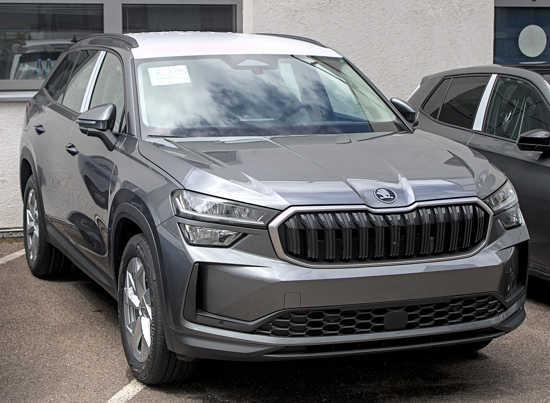 Kodiaq II dış tasarımının farklı açıdan görünüşü