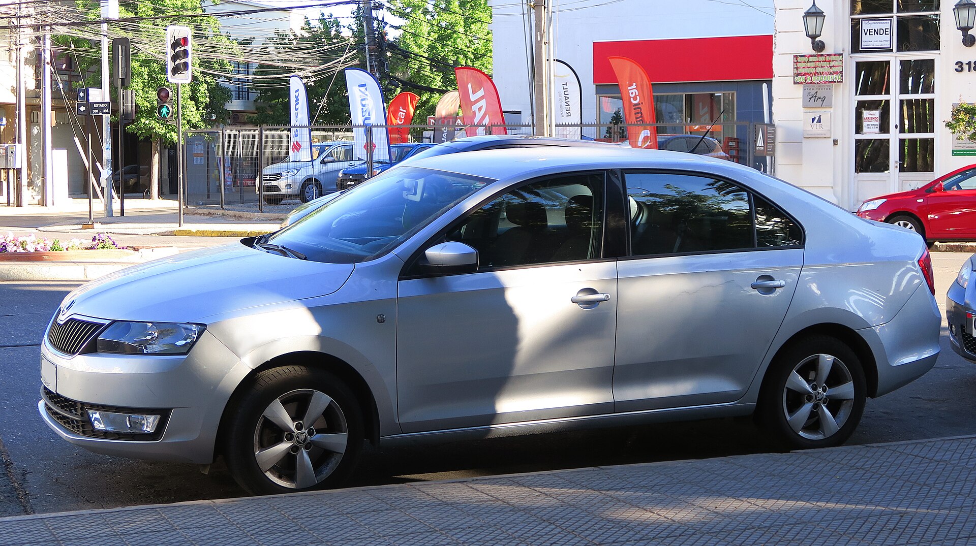 2016 Škoda Rapid liftback yan görünüm