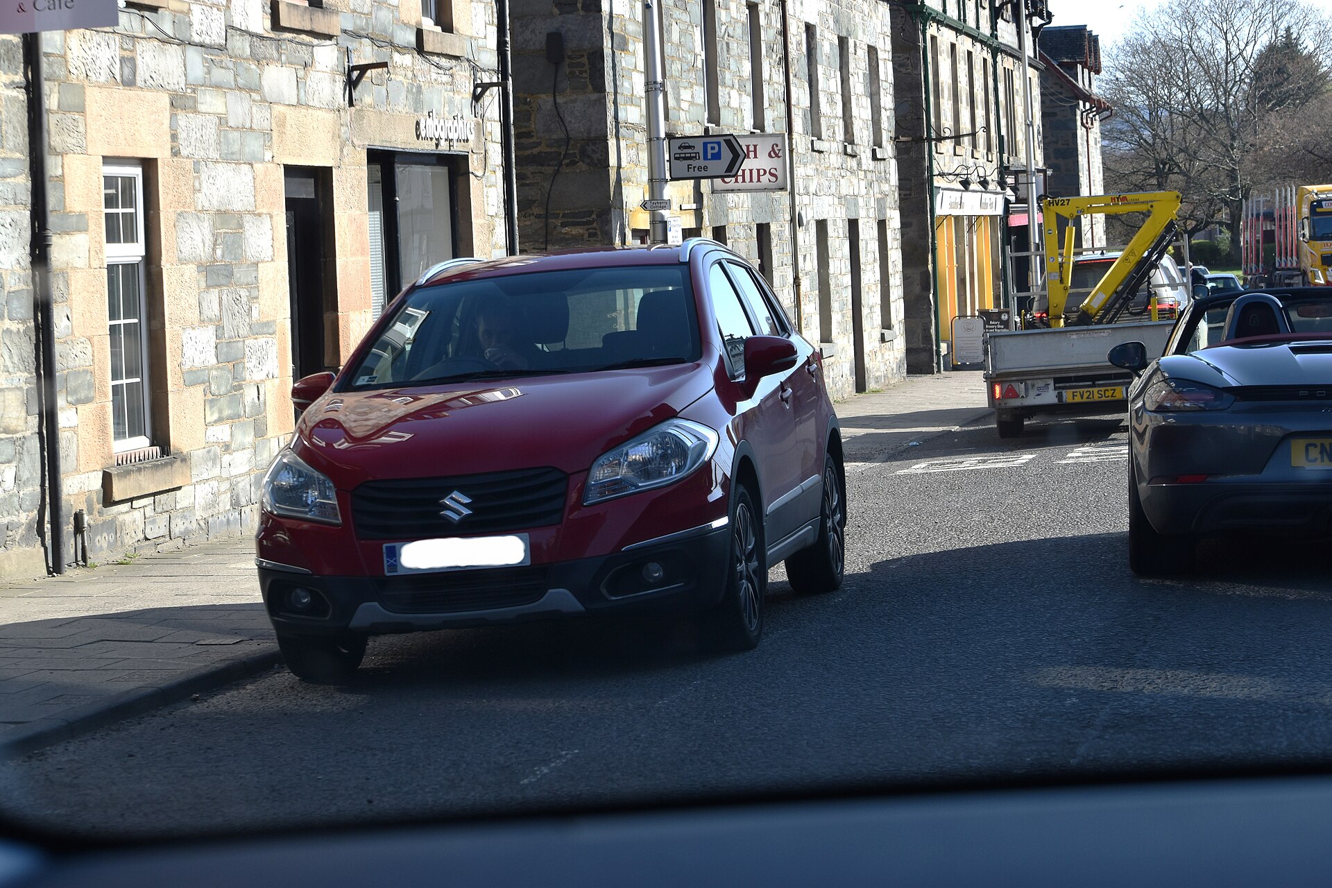 Suzuki SX4 S-Cross 1.6 DDiS 4x4, yan görünüm