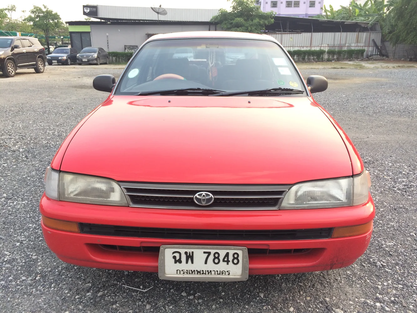 Toyota Corolla AE101 GLi ön yüz ayrıntısı