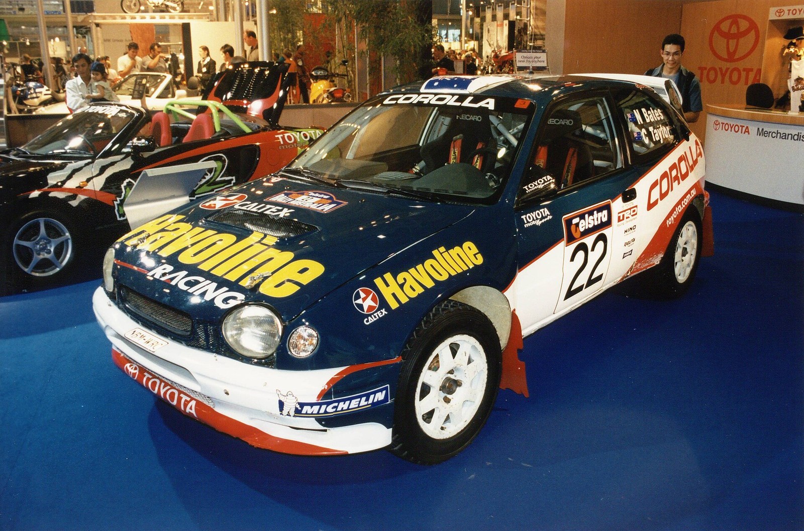 Toyota Corolla E110 WRC ralli otomobili