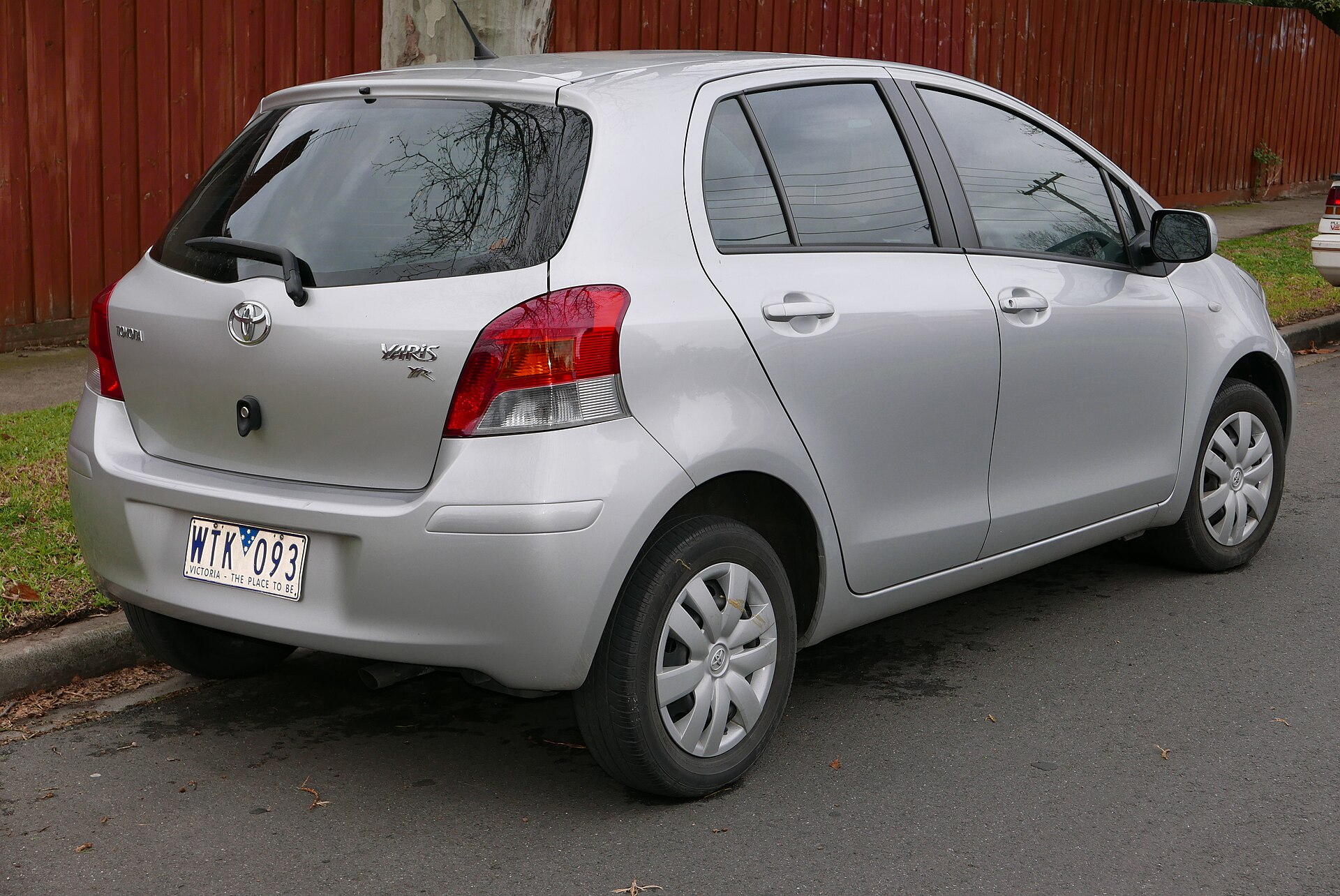 Toyota Yaris XP90 beş kapılı hatchback, 2008