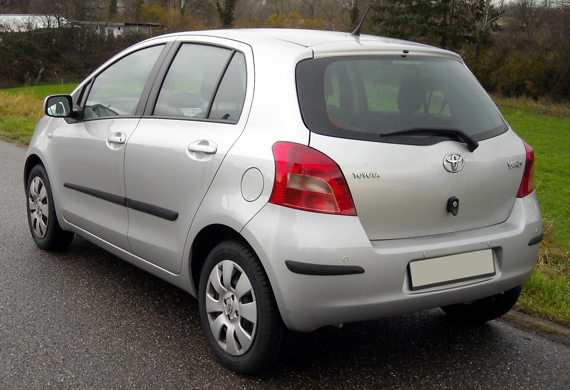Toyota Yaris XP90 arka görünüm, 2008