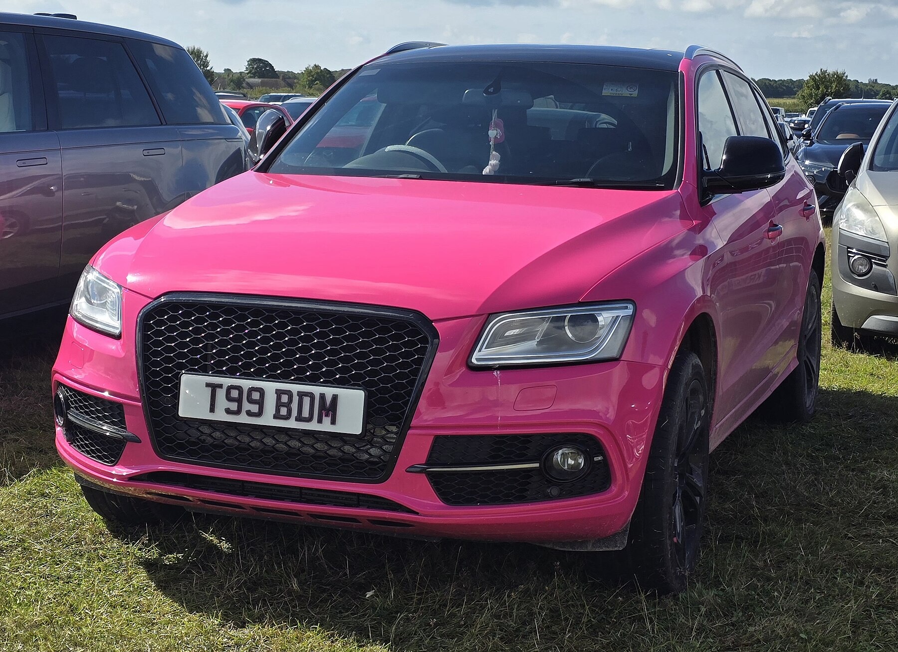 Audi Q5 8R S line hareket halinde