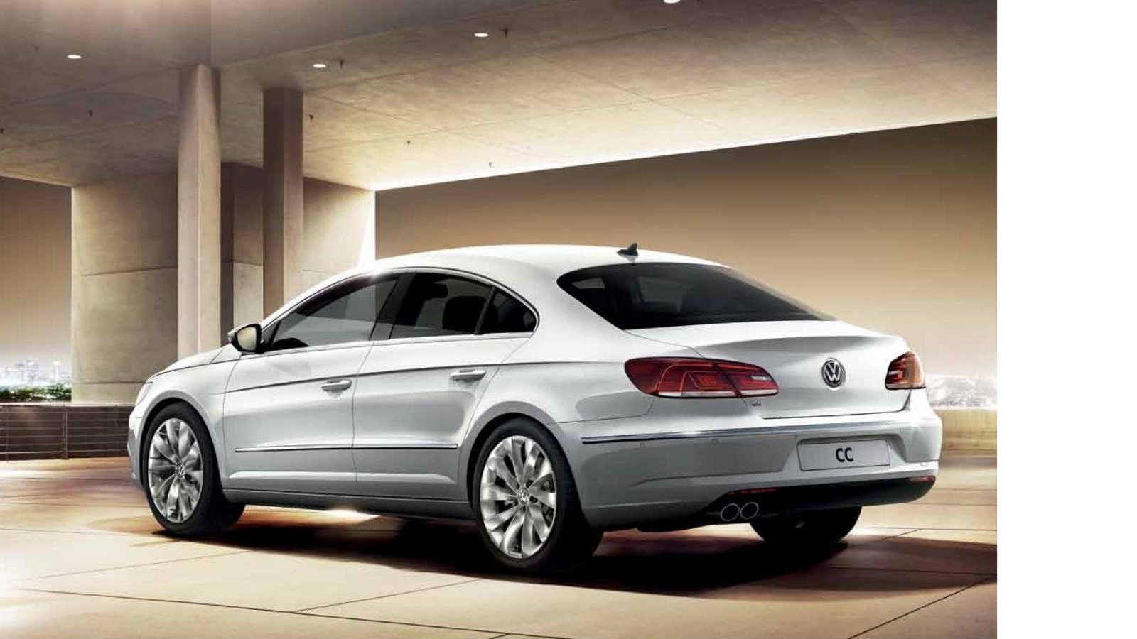 Volkswagen CC arka çapraz görünüm