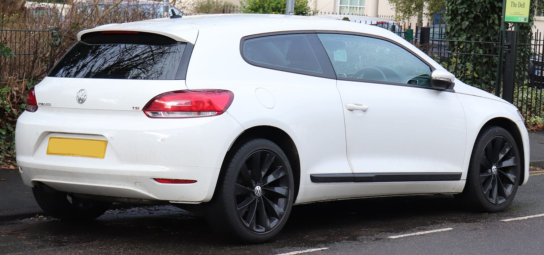 Volkswagen Scirocco III arka görünümü