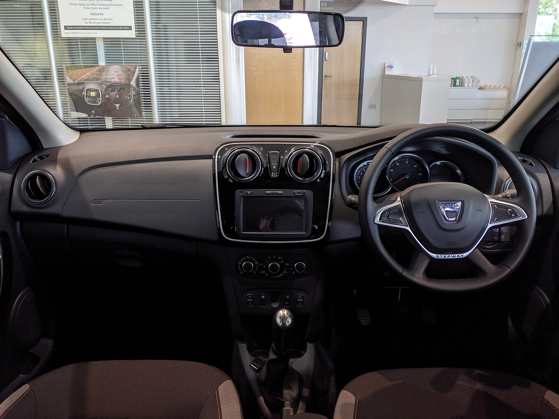 Dacia Sandero Stepway II kabini